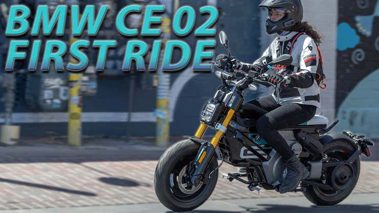 Image for The 2024 BMW CE02 Is An Excellent Scooter With One Major Flaw