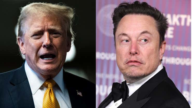 Image for Elon Musk Talks on the Phone With Donald Trump Several Times a Month: Report