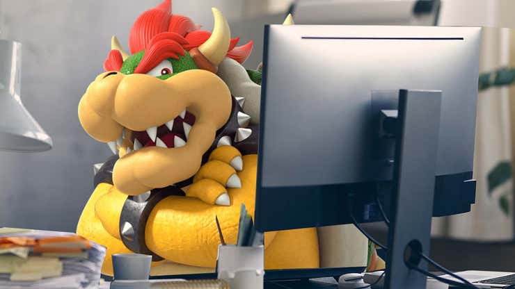 Image for Nintendo's Bowser Gets Into LinkedIn Brawl Over Plane Seats