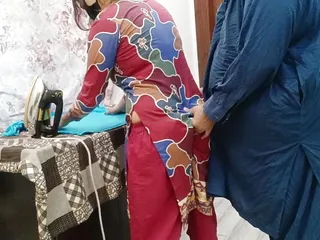 Ironing, Surprise, Desi Pakistani, PakistaniCouple