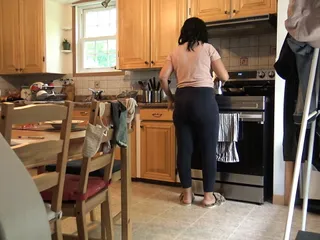 Kitchen, Big Ass Stepmom, Amateur, Onlyfans