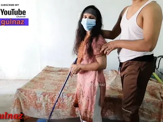 Indian Maid with Owner, Maid, Indian Chudai with Audio, Hindi