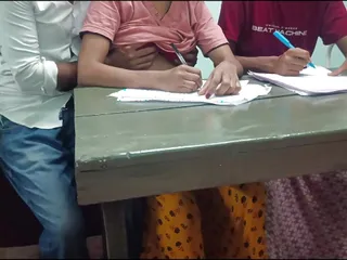 College Student, Indian Teacher, Sex, Masked