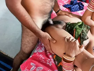 Caught, Fucking Tiny Pussy, Dirty Talking Wife, Bengali Couple