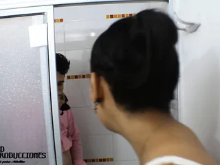 18 Year Old Indian Girl, Family Taboo Sex, Shower, Stepmother