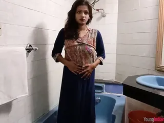 Teen, Showering, Young Indian couple, Indian Teens