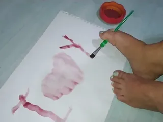 Painter, Hard, Mother, Fuck Mom