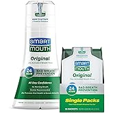 SmartMouth Original Activated Oral Rinse and Box of Travel Packs