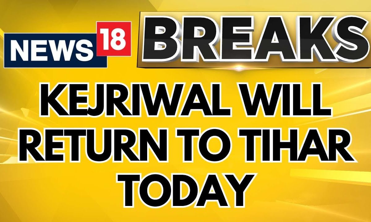 Arvind Kejriwal To Return To Tihar Jail Today, Announces Stopovers In A Social Media Post | News18