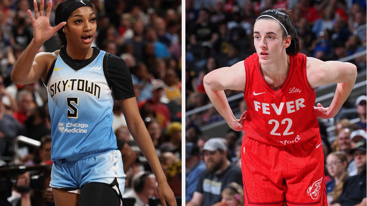 Reese and Clark had their first WNBA face off on Saturday afternoon.