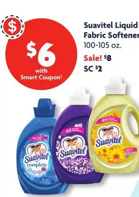 Family Dollar Suavitel Liquid Fabric Softener offer