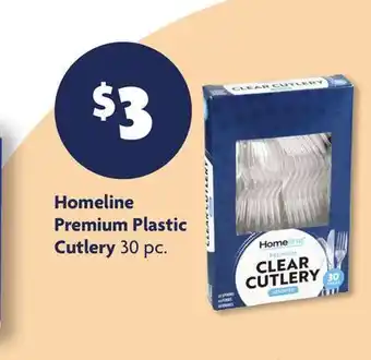 Family Dollar Homeline Premium Plastic Cutlery offer