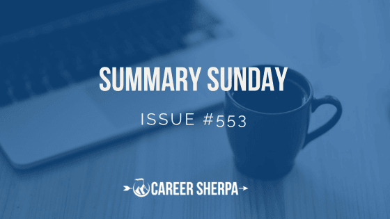 Summary Sunday: Issue 551
