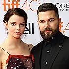 Robert Eggers and Anya Taylor-Joy at an event for The Witch (2015)
