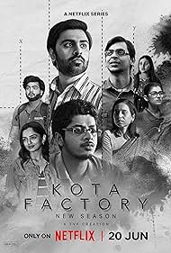 Urvi Singh, Ahsaas Channa, Ranjan Raj, Jitendra Kumar, Alam Khan, Mayur More, and Revathi Pillai in Kota Factory (2019)