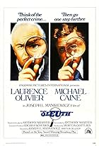 Laurence Olivier and Michael Caine in Sleuth (1972)