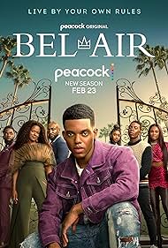 Jabari Banks, Jimmy Akingbola, Cassandra Freeman, Coco Jones, Akira Akbar, and Olly Sholotan in Bel-Air (2022)