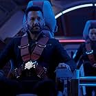 Cas Anvar and Frankie Adams in Down and Out (2020)