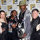 Yuri Lowenthal, Tony Todd, Laura Bailey, and Nadji Jeter at an event for Spider-Man 2 (2023)