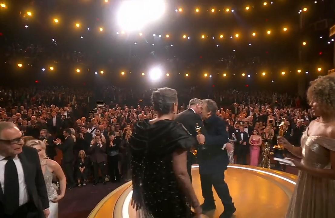 Al Pacino, Christopher Nolan, Emma Thomas, and Florence Pugh in The Oscars (2024)