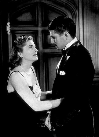 "Rebecca," Joan Fontaine and Laurence Olivier. 1940 UA