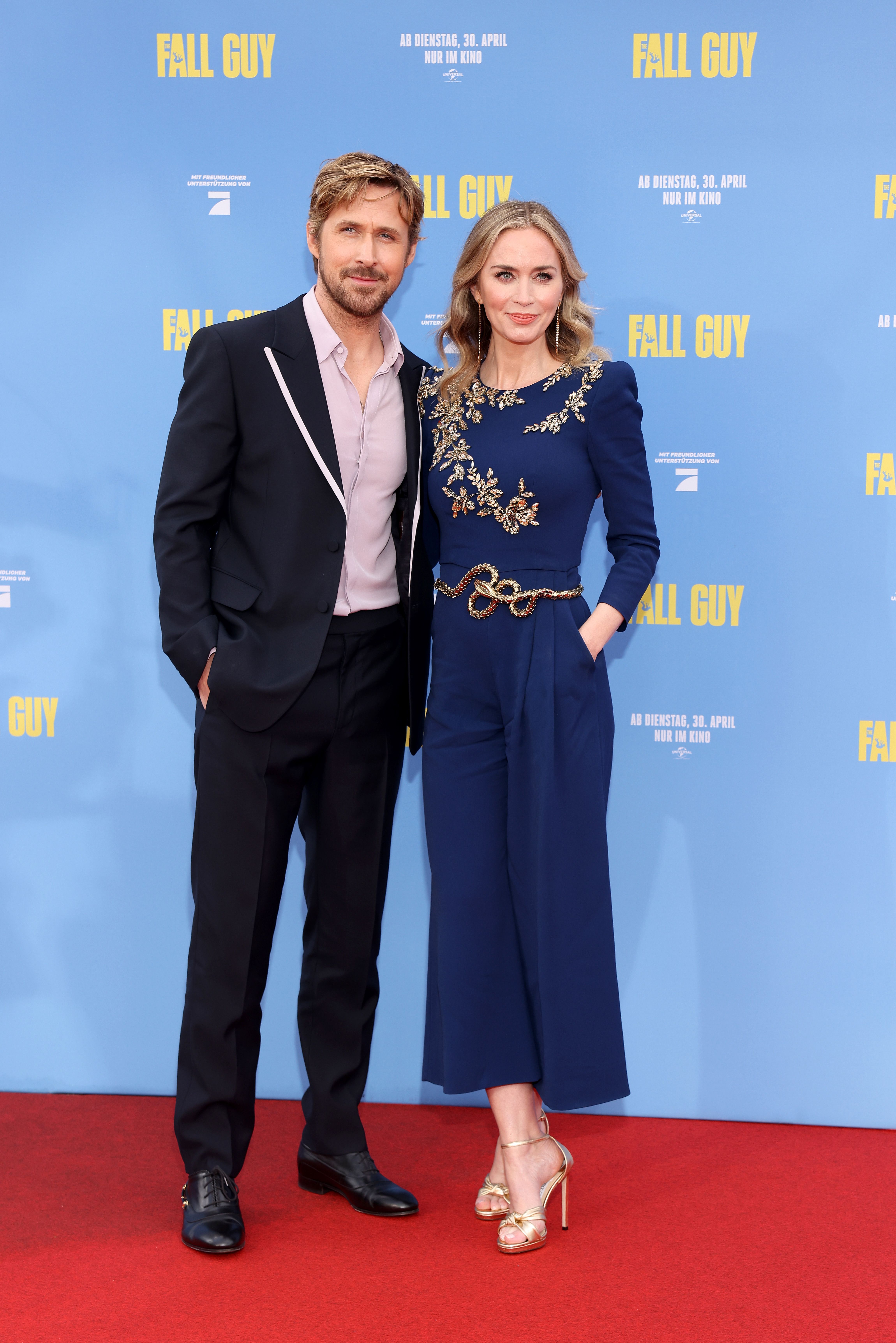 Ryan Gosling and Emily Blunt at an event for The Fall Guy (2024)