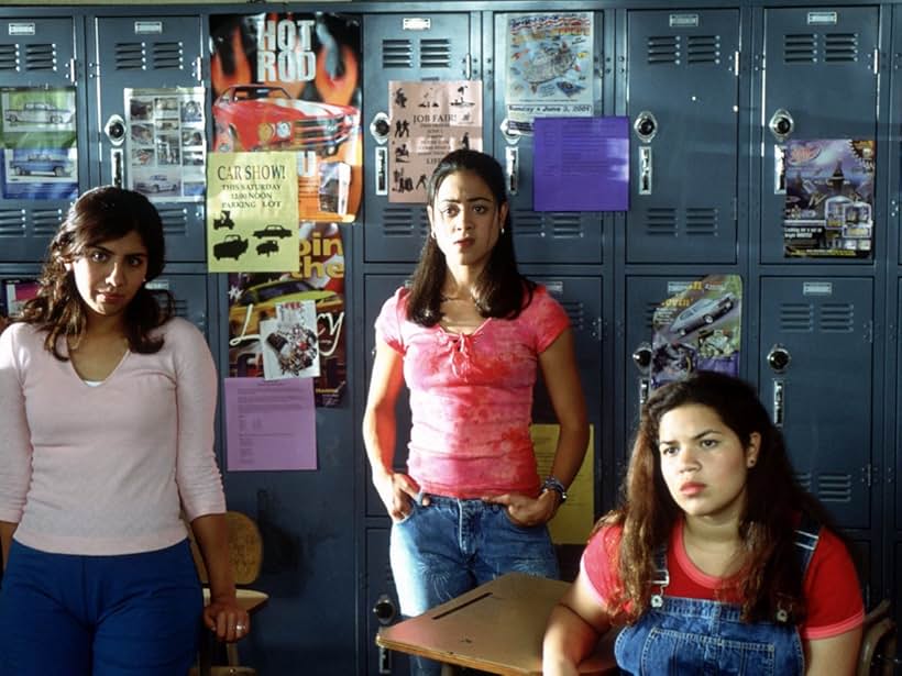 Camille Guaty, Sabrina Wiener, and America Ferrera in Gotta Kick It Up! (2002)