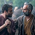 Nestor Carbonell, Cosmo Jarvis, and Rodrigues in Shōgun (2024)