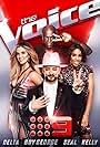 Boy George, Kelly Rowland, Seal, and Delta Goodrem in The Voice (2012)