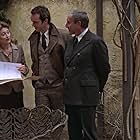 Peter Sellers, Fran Brill, and David Clennon in Being There (1979)