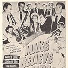 Nat 'King' Cole, Jerome Courtland, Al Jarvis, Frankie Laine, Jack Smith, Kay Starr, Ruth Warrick, and The King Cole Trio in Make Believe Ballroom (1949)