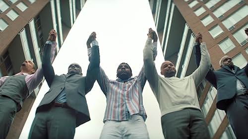 Chris Chalk, Jovan Adepo, Jharrel Jerome, Freddy Miyares, and Justin Cunningham in When They See Us (2019)