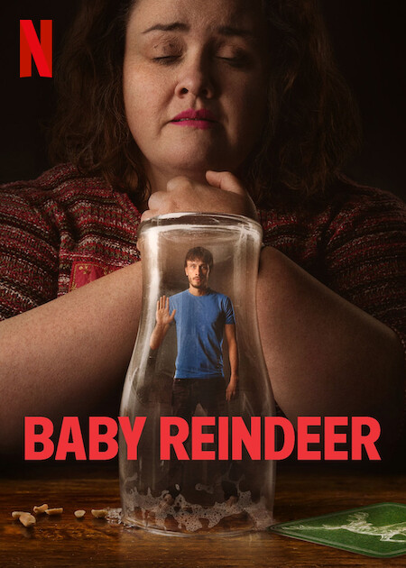 Jessica Gunning and Richard Gadd in Baby Reindeer (2024)