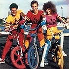 Nicole Kidman, Angelo D'Angelo, and James Lugton in BMX Bandits (1983)