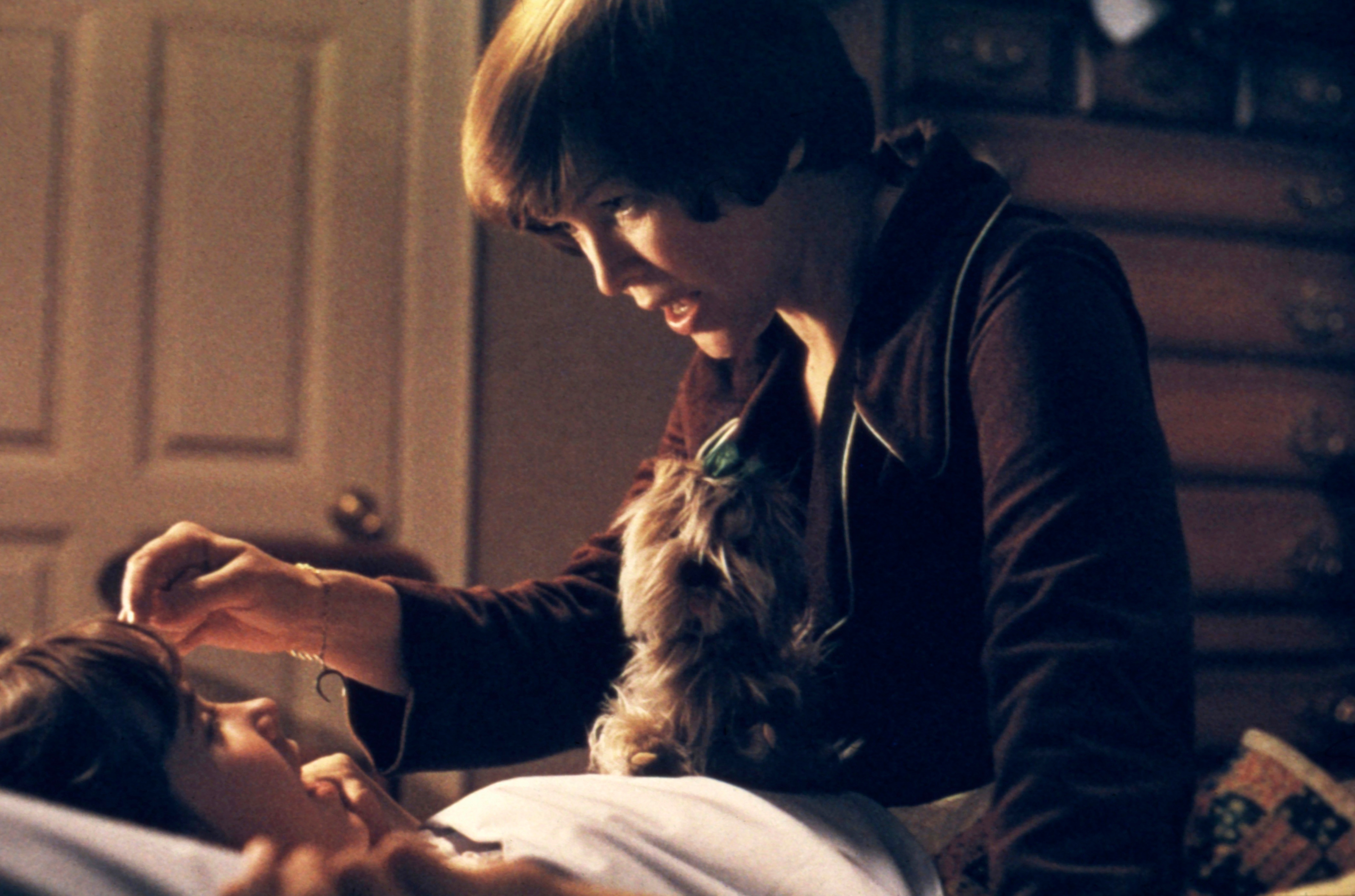 Linda Blair and Ellen Burstyn in The Exorcist (1973)