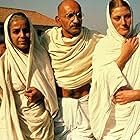Ben Kingsley, Rohini Hattangadi, and Geraldine James in Gandhi (1982)
