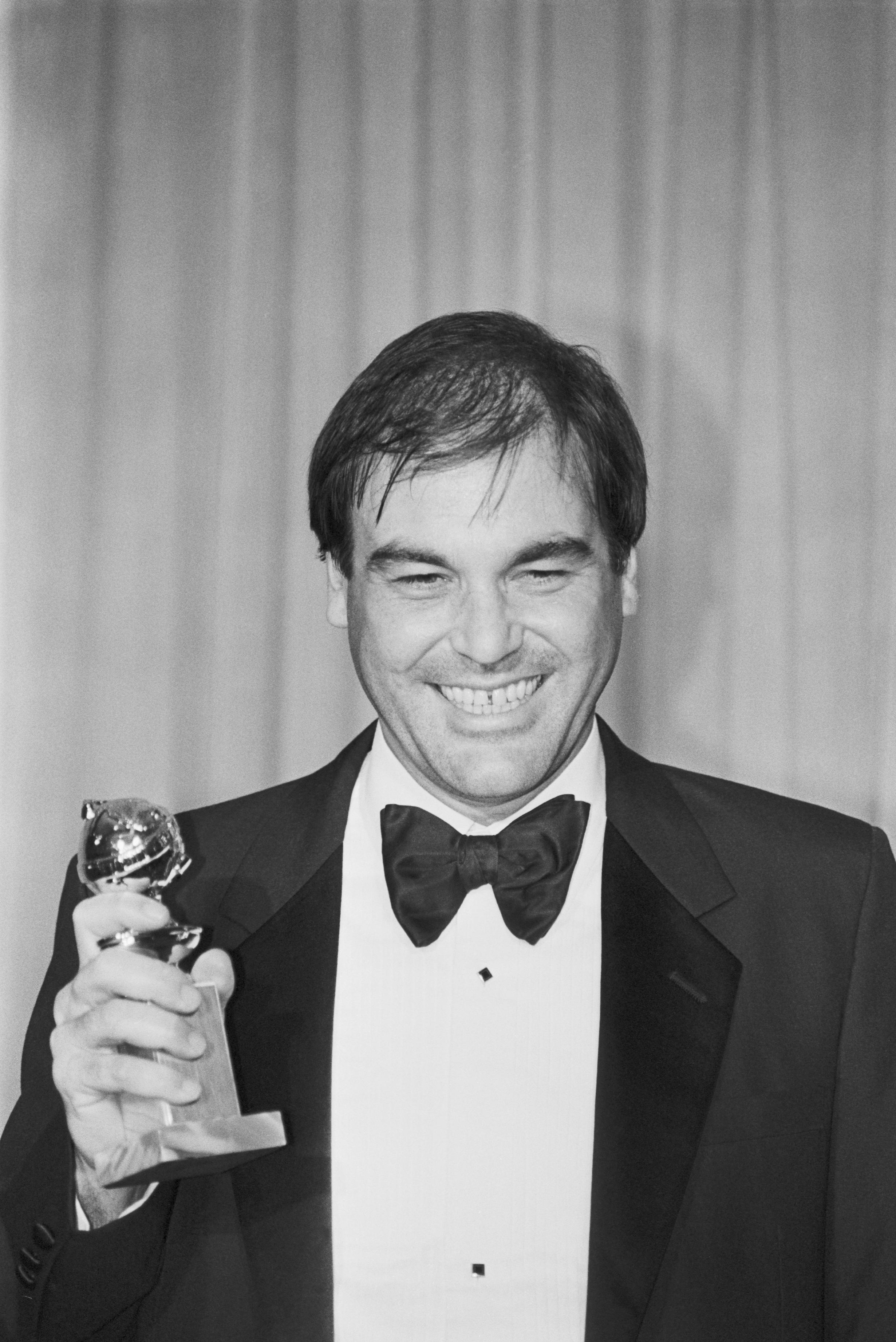 Oliver Stone at an event for Platoon (1986)