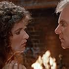 Malcolm McDowell and Madolyn Smith Osborne in The Caller (1987)
