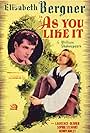 Laurence Olivier and Elisabeth Bergner in As You Like It (1936)