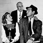Clark Gable, Greer Garson, and Louis B. Mayer in Adventure (1945)