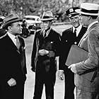 Edward G. Robinson, Tom Dillon, Thomas E. Jackson, and Raymond Massey in The Woman in the Window (1944)