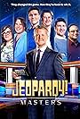 Matt Amodio, Mattea Roach, Ken Jennings, Victoria Groce, James Holzhauer, Amy Schneider, and Yogesh Raut in Jeopardy! Masters (2023)