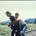 River Phoenix and Corey Feldman in Stand by Me (1986)
