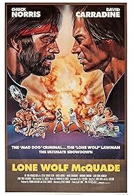 David Carradine and Chuck Norris in Lone Wolf McQuade (1983)