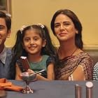 Mona Singh, Vishesh Bansal, Ahan Nirban, and Ruhi Khan in Yeh Meri Family (2018)