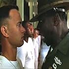 Tom Hanks and Afemo Omilami in Forrest Gump (1994)