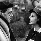 Luis Buñuel and Jeanne Moreau in Diary of a Chambermaid (1964)