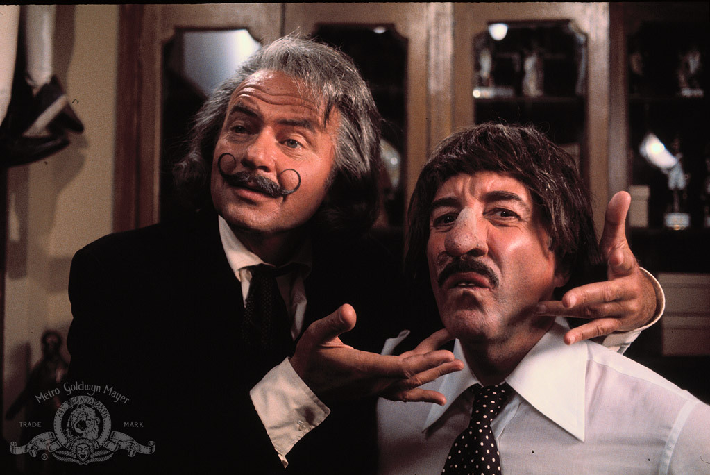 Peter Sellers and Harvey Korman in Trail of the Pink Panther (1982)