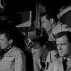 Victor Maddern, David Orr, Nigel Stock, and David Yates in The Night My Number Came Up (1955)
