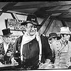 John Wayne, Don 'Red' Barry, and Jorge Rivero in Rio Lobo (1970)